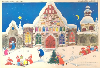 Adventtikalenteri 1960