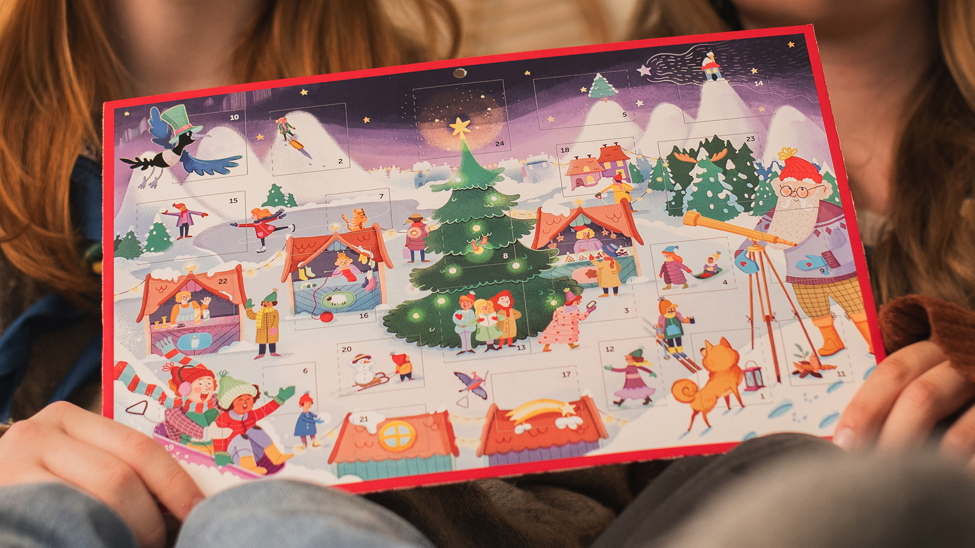 Partiolaisten Adventtikalenterin Kuva Kertoo Joulutarinan Suomen Partiolaisten Adventtikalenterin Kuva Kertoo Joulutarinan Suomen